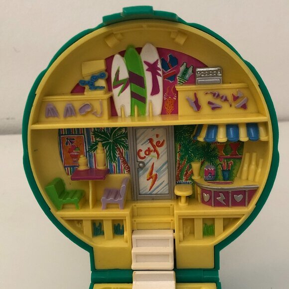 Vintage Polly Pocket 1989 Bluebird Beach Party Compact - Picture 3 of 7